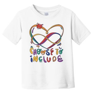 Choose To Include Autism Awareness Toddler T-Shirt