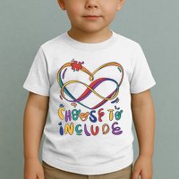 Choose To Include Autism Awareness Toddler T-Shirt