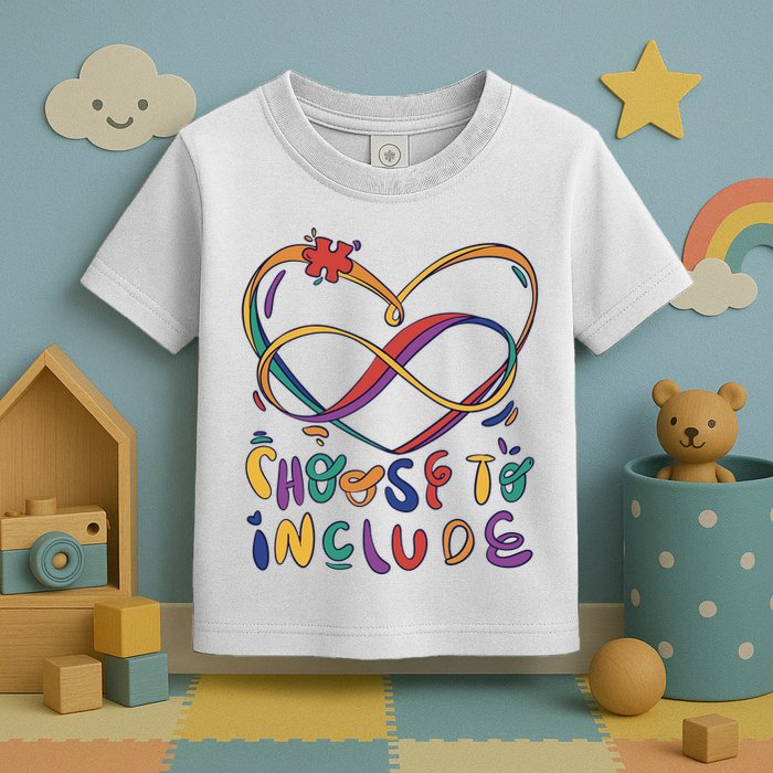 Choose To Include Autism Awareness Toddler T-Shirt