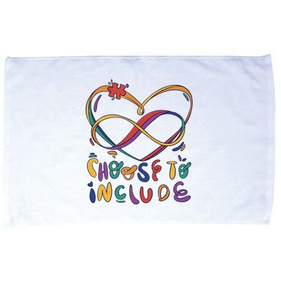Choose To Include Autism Awareness Microfiber Hand Towel