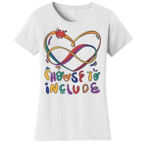 Choose To Include Autism Awareness Women's T-Shirt