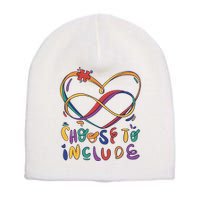 Choose To Include Autism Awareness Short Acrylic Beanie