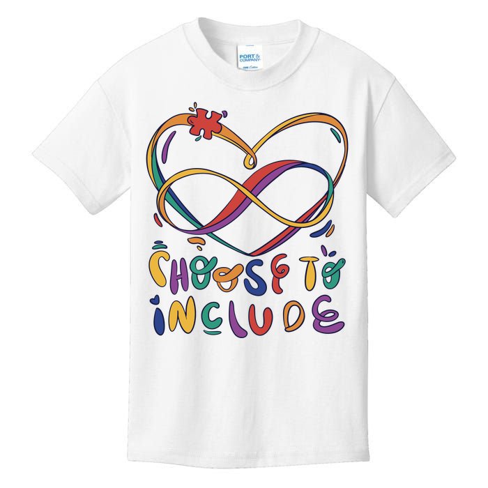 Choose To Include Autism Awareness Kids T-Shirt