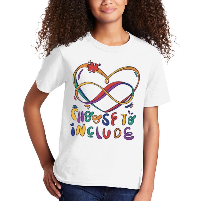Choose To Include Autism Awareness Kids T-Shirt