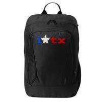 Cute Texas  I love Texas Real Proud Texan City Backpack