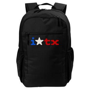 Cute Texas  I love Texas Real Proud Texan Daily Commute Backpack