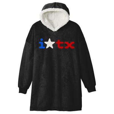 Cute Texas  I love Texas Real Proud Texan Hooded Wearable Blanket