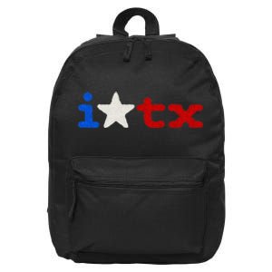 Cute Texas  I love Texas Real Proud Texan 16 in Basic Backpack