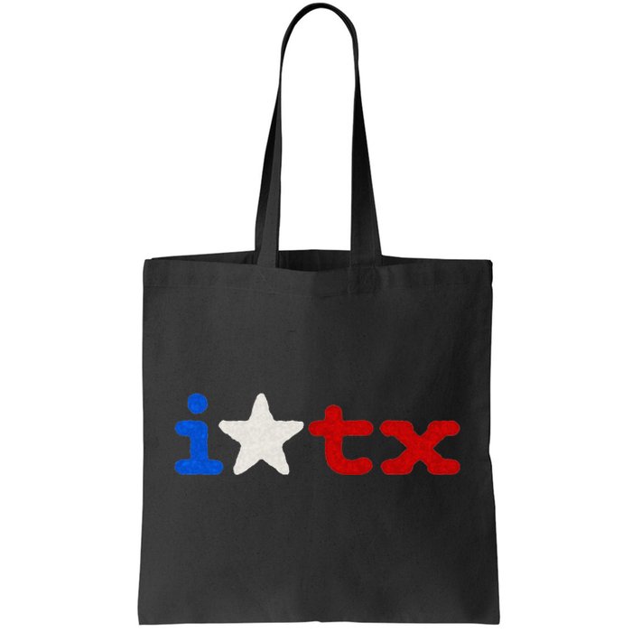 Cute Texas  I love Texas Real Proud Texan Tote Bag