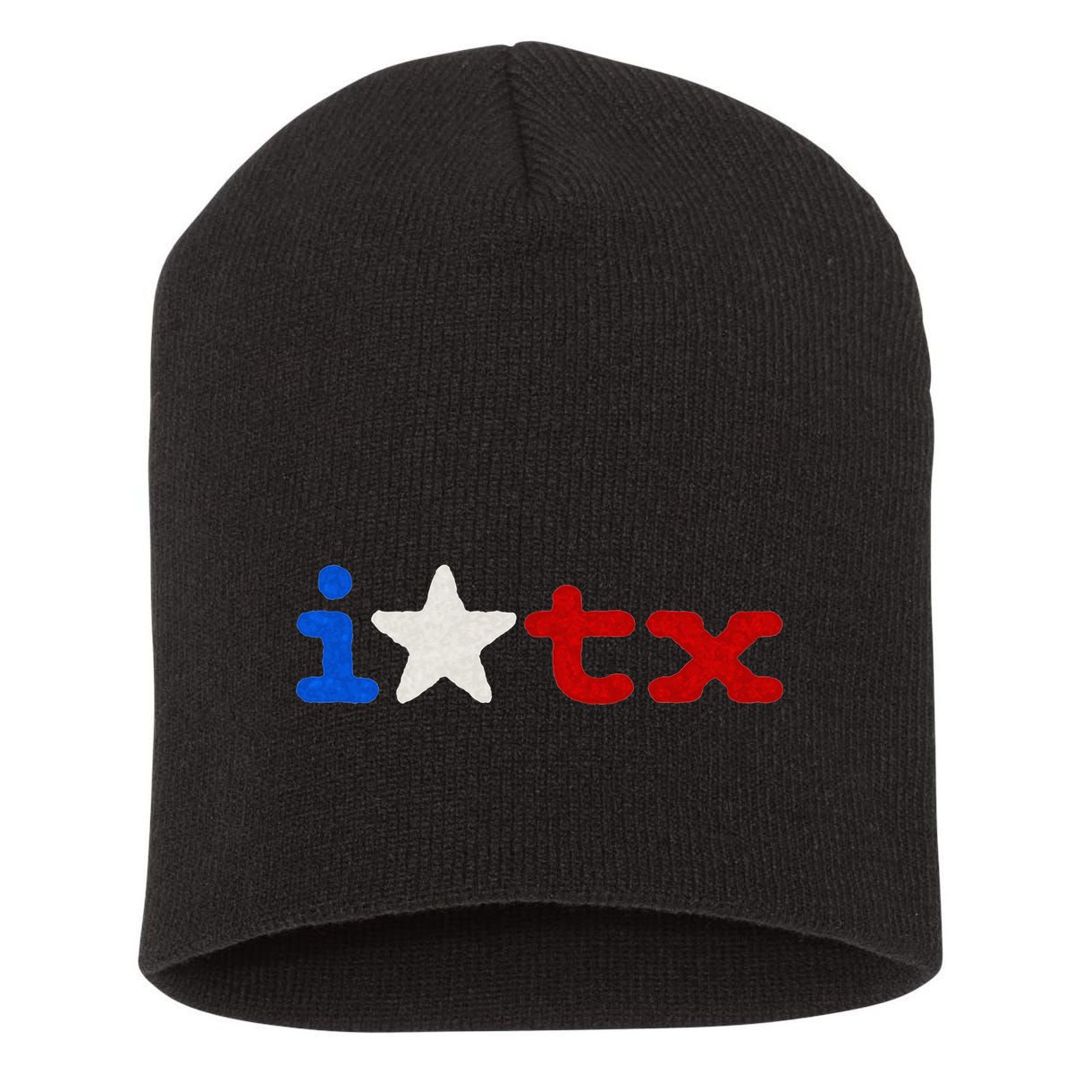 Cute Texas  I love Texas Real Proud Texan Short Acrylic Beanie