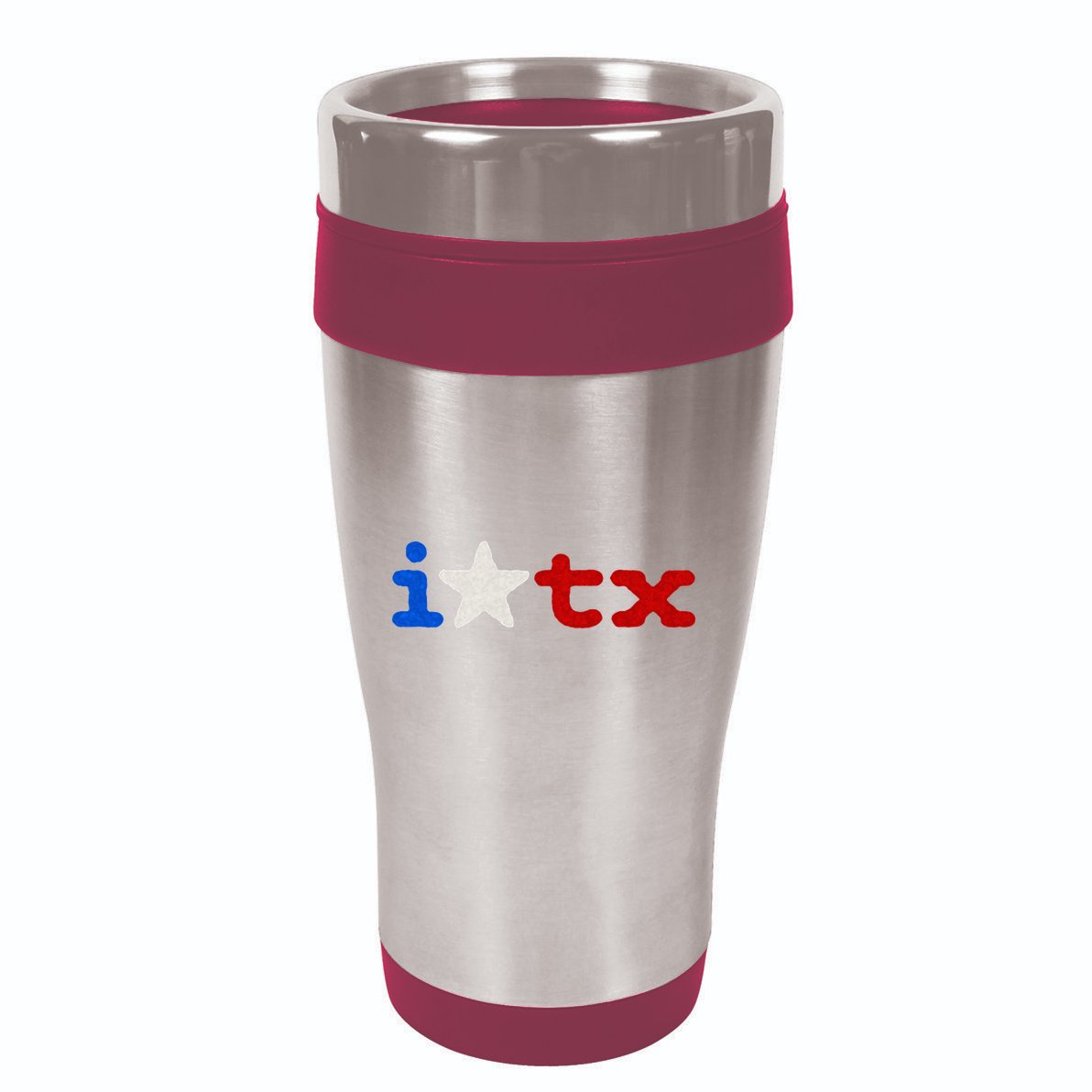 Cute Texas  I love Texas Real Proud Texan 16oz Travel Tumbler