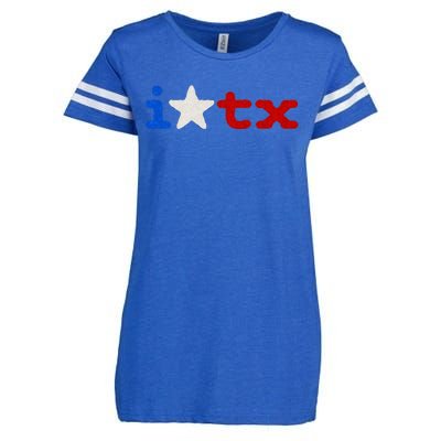 Cute Texas  I love Texas Real Proud Texan Enza Ladies Jersey Football T-Shirt