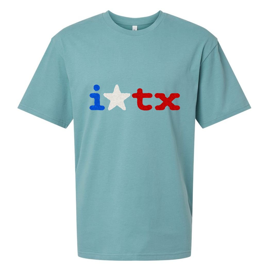 Cute Texas  I love Texas Real Proud Texan Sueded Cloud Jersey T-Shirt
