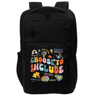 Choose To Include Inclusion Matters Autism Awareness Teacher Impact Tech Backpack