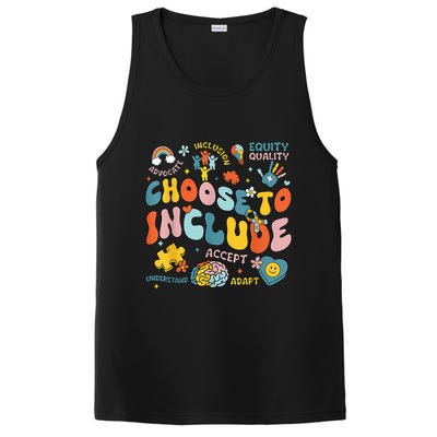Choose To Include Inclusion Matters Autism Awareness Teacher PosiCharge Competitor Tank