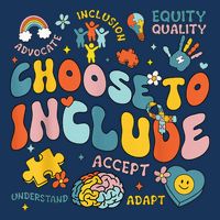 Choose To Include Inclusion Matters Autism Awareness Teacher 16 in Basic Backpack