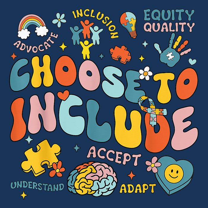Choose To Include Inclusion Matters Autism Awareness Teacher 16 in Basic Backpack