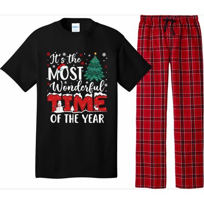 Christmas Trees ItS The Most Wonderful Time Of The Year Gift Pajama Set