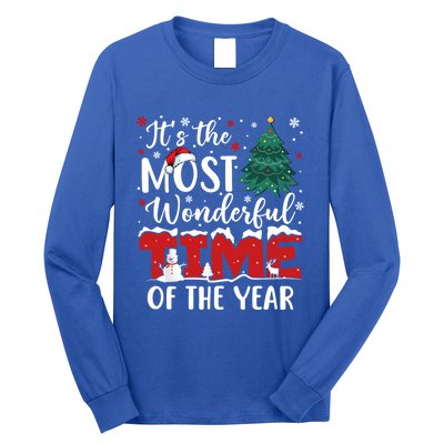 Christmas Trees ItS The Most Wonderful Time Of The Year Gift Long Sleeve Shirt