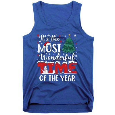 Christmas Trees ItS The Most Wonderful Time Of The Year Gift Tank Top