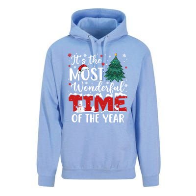 Christmas Trees ItS The Most Wonderful Time Of The Year Gift Unisex Surf Hoodie