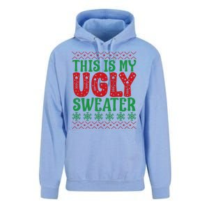 Cool This Is My Ugly Christmas Sweater Unisex Surf Hoodie