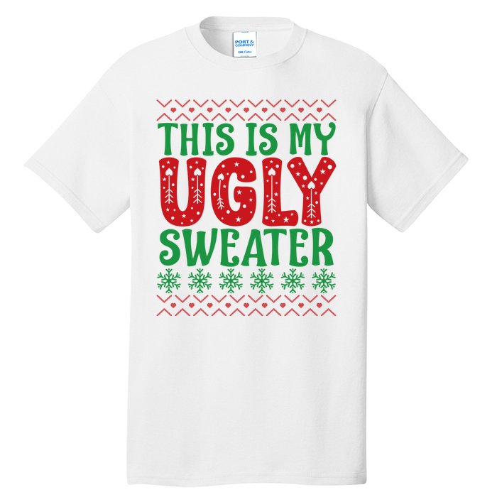 Cool This Is My Ugly Christmas Sweater Tall T-Shirt