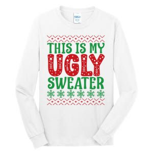 Cool This Is My Ugly Christmas Sweater Tall Long Sleeve T-Shirt