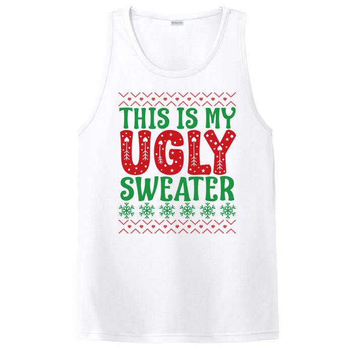 Cool This Is My Ugly Christmas Sweater PosiCharge Competitor Tank