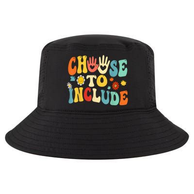 Choose To Include For Autism Teacher Special Education SPED Cool Comfort Performance Bucket Hat