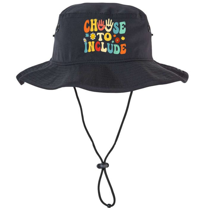 Choose To Include For Autism Teacher Special Education SPED Legacy Cool Fit Booney Bucket Hat