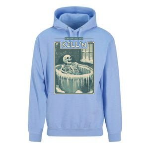 ChillN Till ItS KillN Cold Plunge Funny Ice Bath Unisex Surf Hoodie