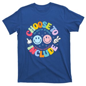 Choose To Include Be Kind To All Kinds Autism Awareness Gift T-Shirt