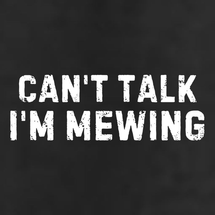 CanT Talk IM Mewing Funny Adult Drive Performance Visor