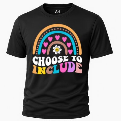 Choose To Include Colorful Rainbow Performance Shirt
