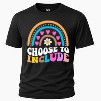 Choose To Include Colorful Rainbow Performance Shirt