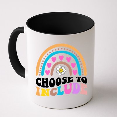 Choose To Include Colorful Rainbow Mug