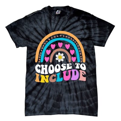 Choose To Include Colorful Rainbow Tie-Dye T-Shirt