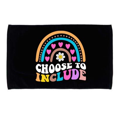 Choose To Include Colorful Rainbow Microfiber Hand Towel