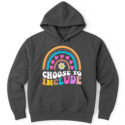 Choose To Include Colorful Rainbow Hoodie