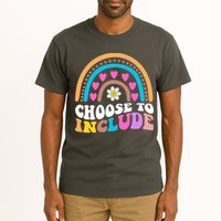 Choose To Include Colorful Rainbow Tall T-Shirt