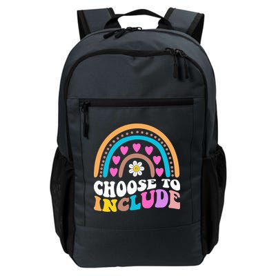 Choose To Include Colorful Rainbow Backpack