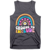 Choose To Include Colorful Rainbow Tank Top