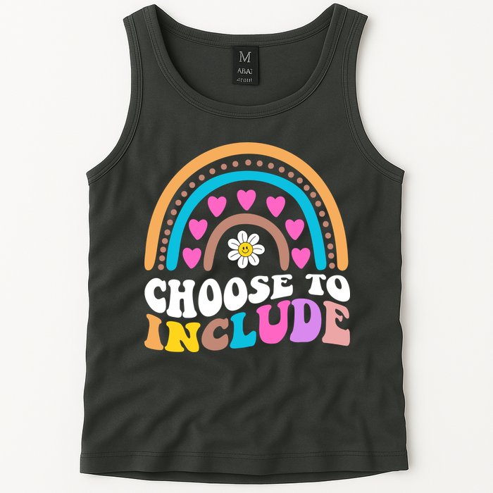 Choose To Include Colorful Rainbow Tank Top