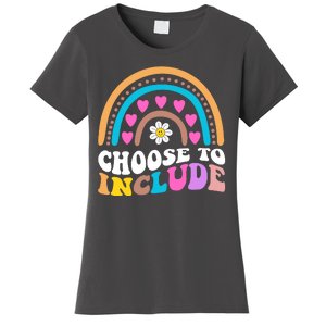 Choose To Include Colorful Rainbow Women's T-Shirt