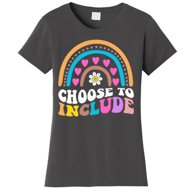 Choose To Include Colorful Rainbow Women's T-Shirt