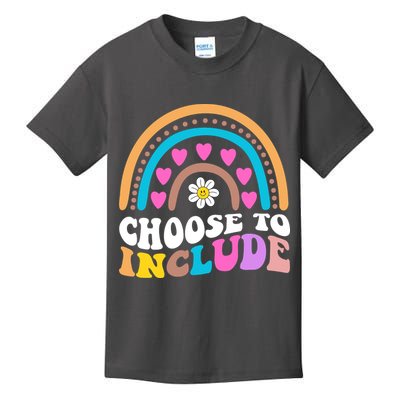 Choose To Include Colorful Rainbow Kids T-Shirt