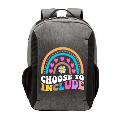 Choose To Include Colorful Rainbow Vector Backpack