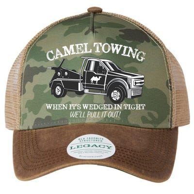 Camel Towing Inappropriate Humor Adult Humor Camel Towing Legacy Tie Dye Trucker Hat