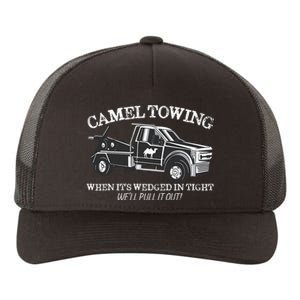 Camel Towing Inappropriate Humor Adult Humor Camel Towing Yupoong Adult 5-Panel Trucker Hat